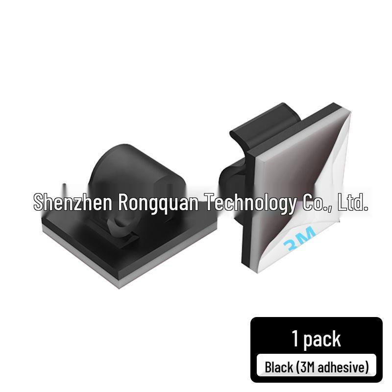 Self-Adhesive Ribbon Cable Clips – Wire Organizer and Buckles