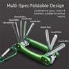 Metric Allen Key Folding Tool Collapsible Design Portable Tool Multifunctional Tool  E-Scooter