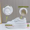 Leather Little White Shoes Women's 2025 Summer New Sports Breathable Platform Shoes Women's Casual Versatile Shoes Children