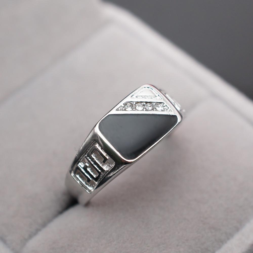 Jewelry Fashion Temperament Inlaid Zircon 18k Ring 2025 Men's and Women's Accessories Party Gifts