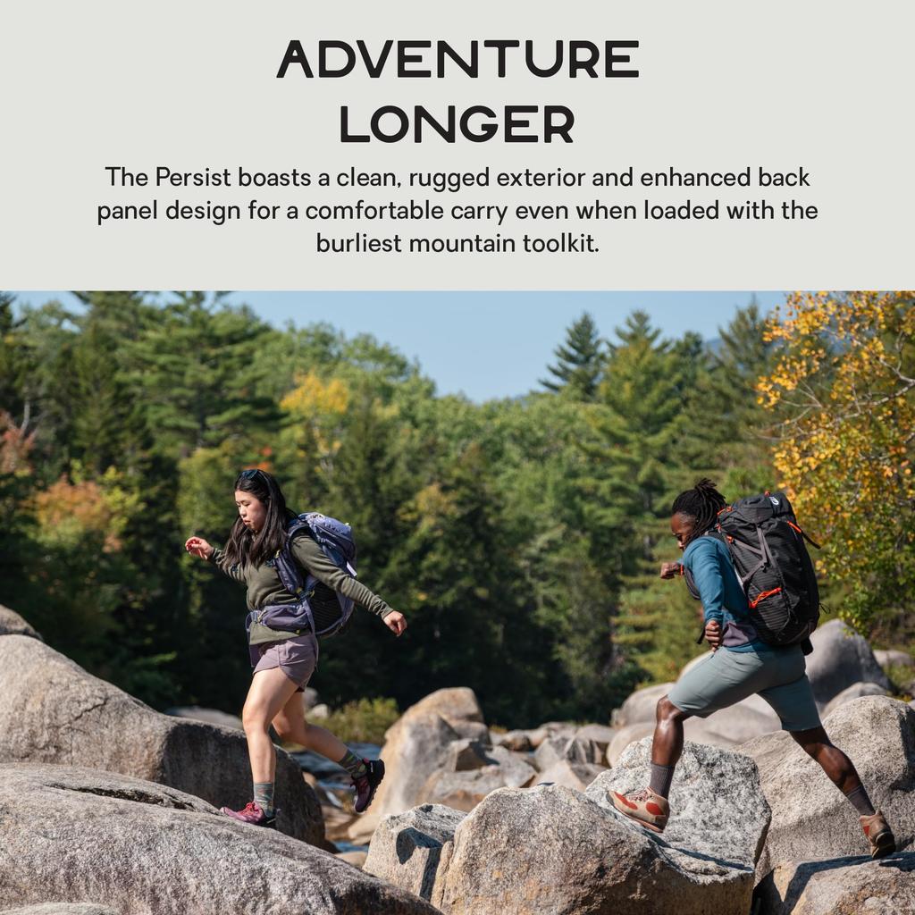 NEMO Persist Endless Promise 45L Black Men's