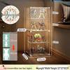 Transparent Lego Brick Display Cabinet: Dustproof Acrylic Storage for Figurines