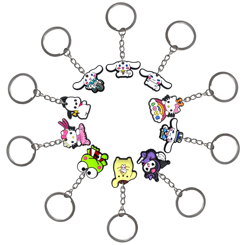 30 Sanrio Keychain Charms: Cute PVC Accessories & Gift Pendants