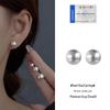 2024 Min Yue S925 Sterling Silver Pearl Stud Earrings for Women: Elegant and Simple High-End Jewelry