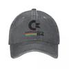 Cappellini da Baseball Vintage Commodore 64 Merch Per Unisex Cappelli Lavati Vintage C64 Retro SID Amiga Cappellino Cappello da Papà Regolabile