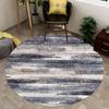 Moderner Abstrakter Runder Teppich Wohnzimmer Dekoration Sofa Bereichsteppiche Zuhause Leichter Luxus Bodenmatte Raumdekor Weicher Teppich Waschbar