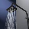 Supercharged Wall-Mounted Shower Head Rotatable Top Spray Shower Head Upgrade Your Bathroom Accessories