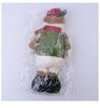 Jingchen Christmas Telescopic Doll: Santa Claus & Snowman Window Display Ornament