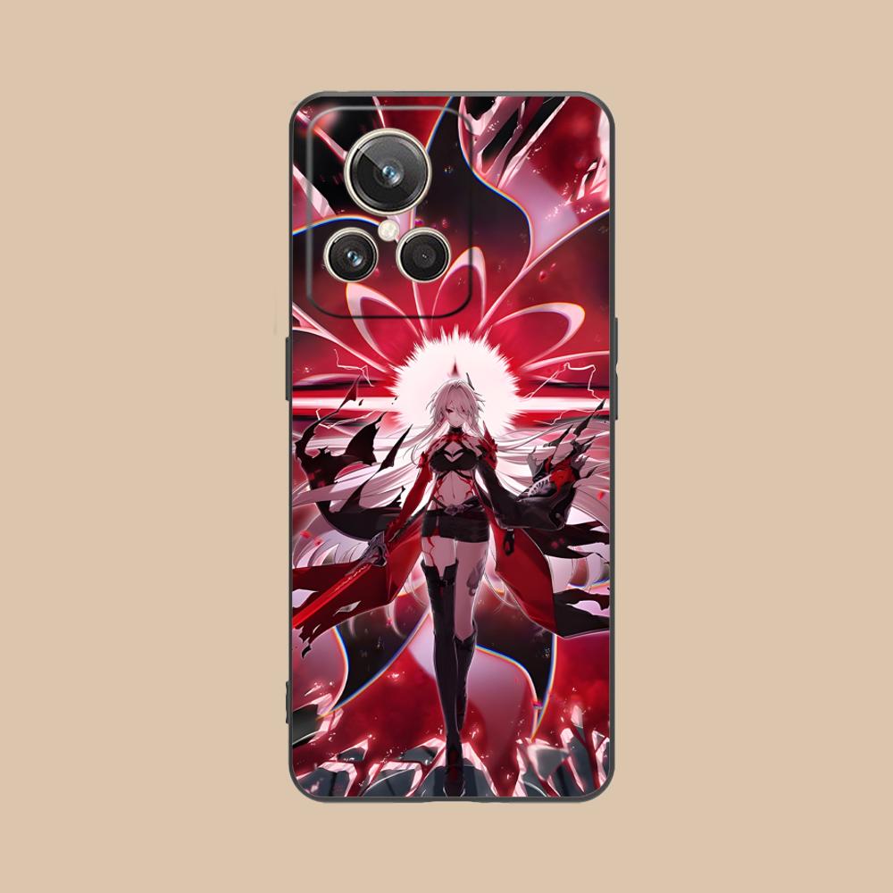HSR Acheron Matte TPU Mobile Phone Case for Realme GT 8 Neo Pro C75 73 71 C67 65 C55 53 C35 31 C20 15 Colorful Cover
