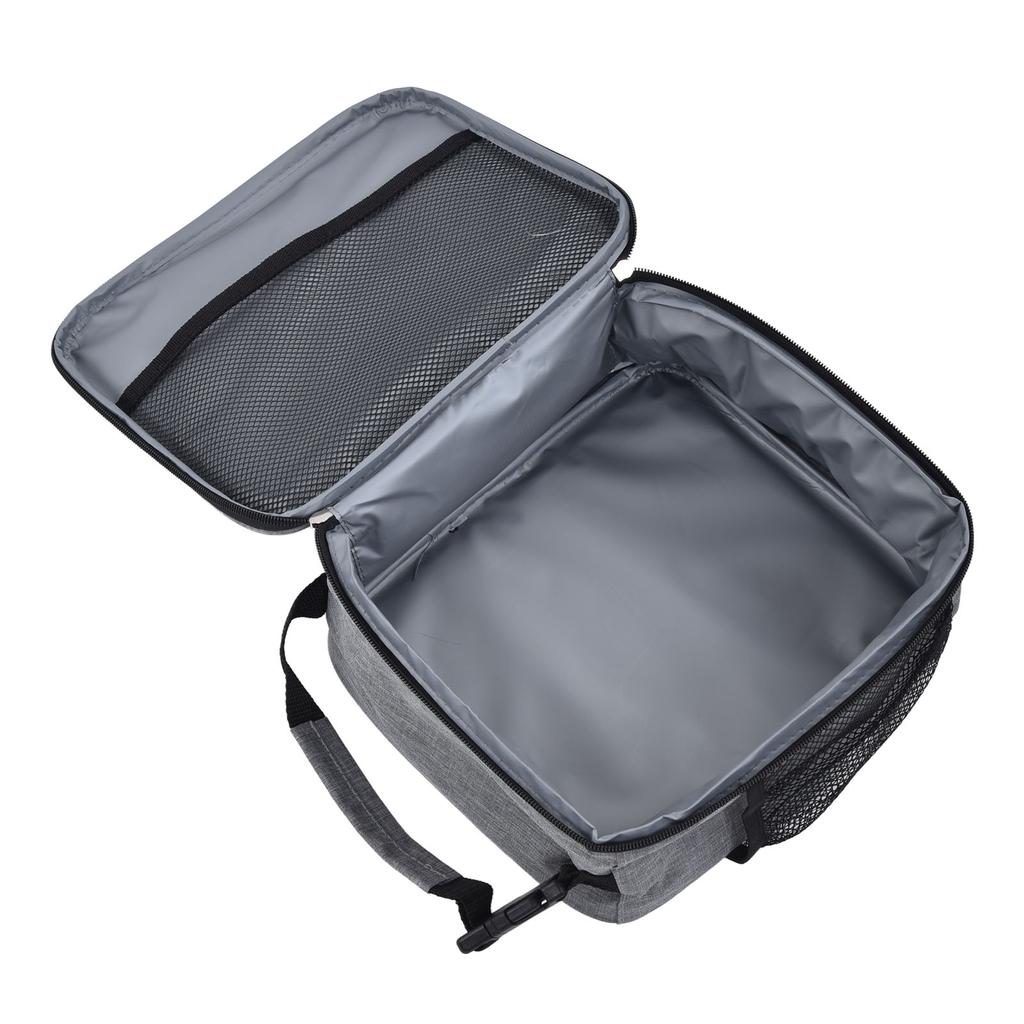 Insulated Lunch Bag Oxford Cloth Camping Lunch Tote Portable Picnic Bag for Outdoor Office