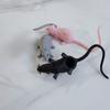 20/10pcs Halloween scary props, Realistic Mini Plastic Mice, Simulated Terror Mouse Figurines for Prank Joke, Plastic Figurines
