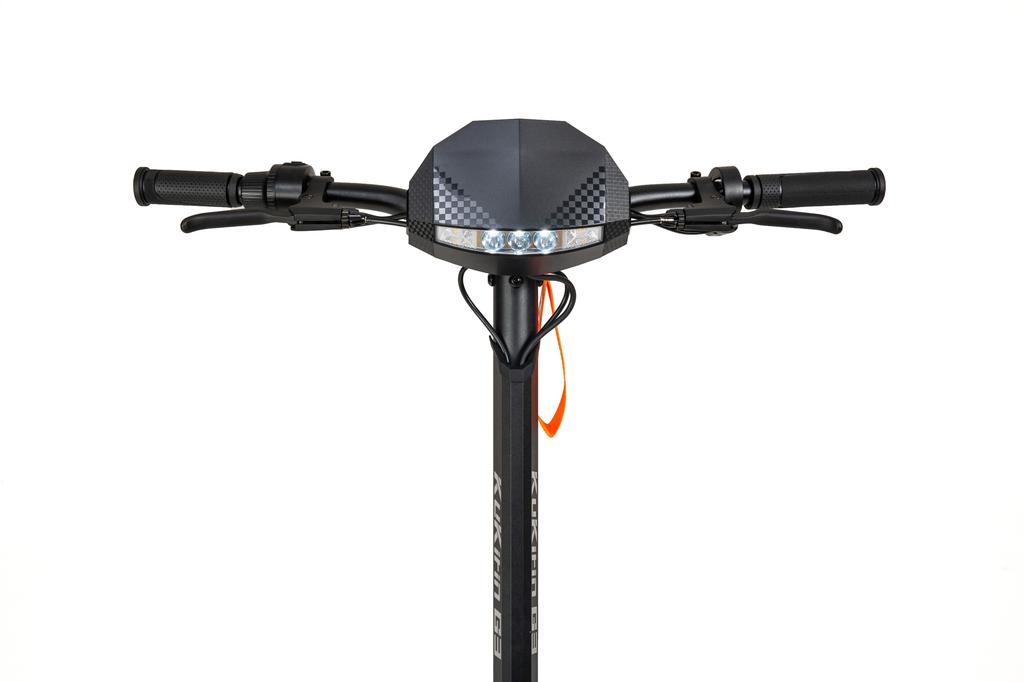 KuKirin G3 1200W Electric Scooter, 52V 18Ah Battery, 63km Range, 10" Off-Road Tires, Foldable Design, Dual Disc Brakes