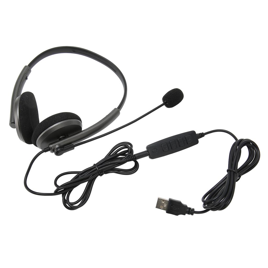 Callcenter-Headset Multifunktional Stilvoll Geräuschunterdrückung HD-Anruf Gehörschutz Telefon-Headset