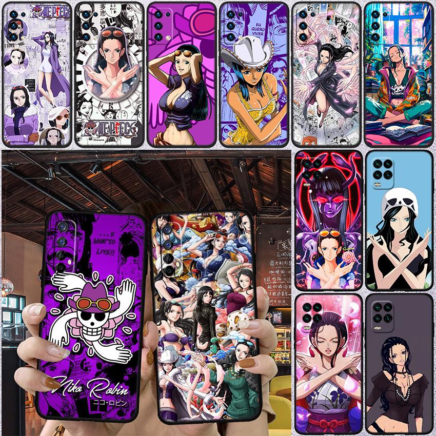 One Piece Nico Robin Case for Motorola Moto Edge 60 60s 70 G86 G56 G54 E14 G04S G45 G54 G64 S30 S50 X30 X40 X50 Ultra Pro Power