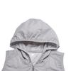 Fila Original Cool Touch Mountain Outdoor Hooded Vest Women Vests Gravel-Gray F11W629705FGY