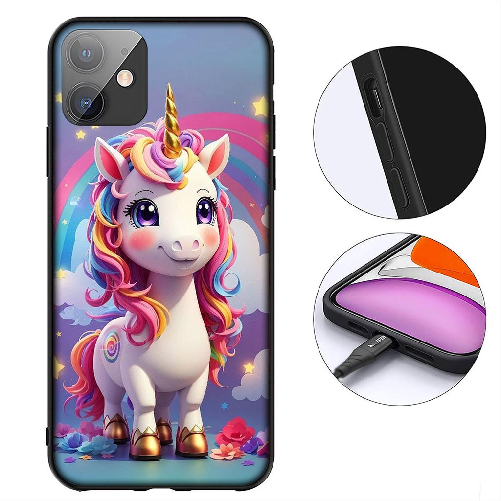 Unicorn Horse Phone Case for Xiaomi Redmi Note 13 14 ProPlus Pro Plus 14C A4 13C Pro+ Note14 Cover Casing