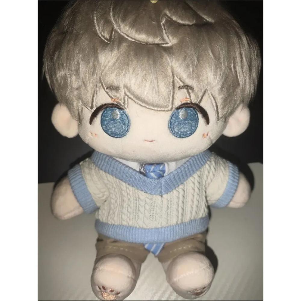New 20cm Cotton Doll Clothes Set Kawaii Skirt Couple Outfits Super Cute Plush Doll Outfit Change Toys DIY Accessories Toy