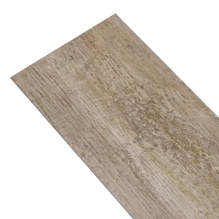 VidaXL Planches de Plancher Revêtement de Sol Dalle de Sol Salon Salle de Séjour Chambre à Coucher PVC 5,02 m² 2 mm 146600