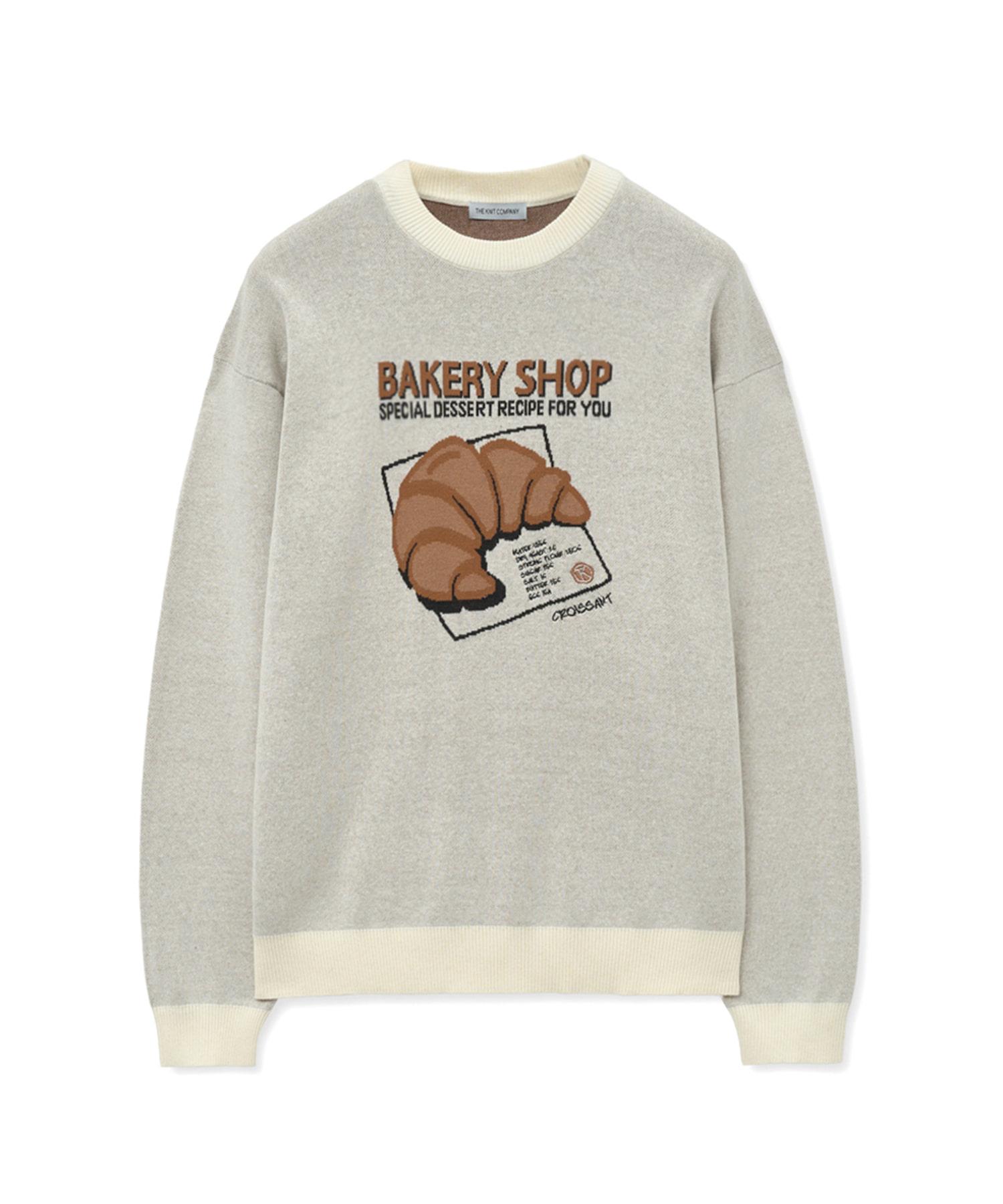 The Knit Company Croissant Jacquard Knit [Ivory] Ivory/M