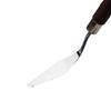 Rosewood Handle Oil Painting Knife: Acrylic & Gouache Pigment Scraper with Varnishing Flat and Pointed Blades