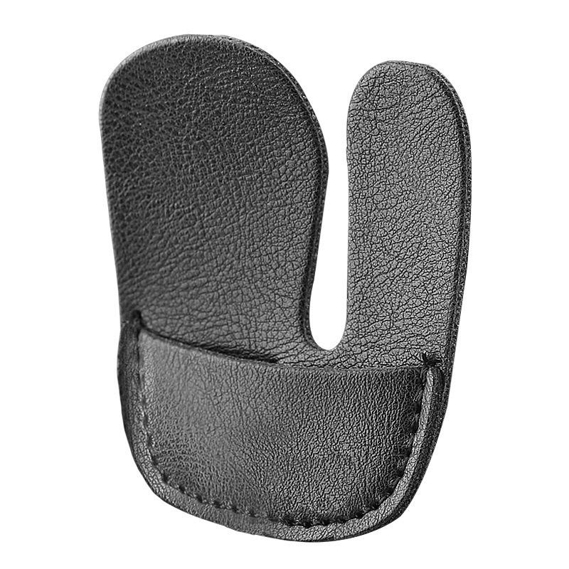 Double-Layer Archery Finger Guard for Recurve Bow – Protective Sports Gear for Three-Finger Shooting.