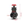 Leak-Proof RV Sewer Gate Valve Designed with Flow Control Handle and Pulltype Mechanism for Secure Drain Hose Shut Off