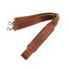 Men's Retro Crossbody Bag Strap - Cowhide Leather, Crazy Horse Finish, Adjustable Length, with Shoulder Pad, European and American Style.