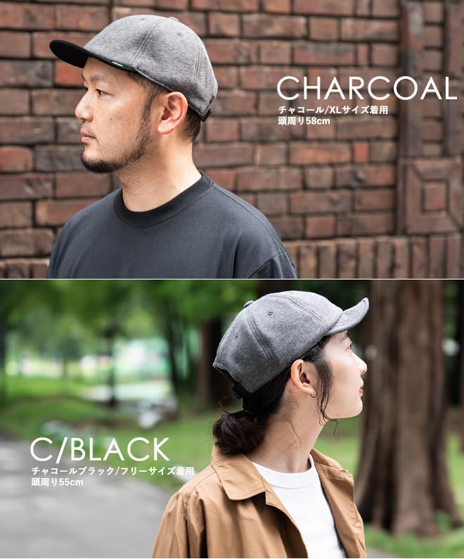Nakota BOLD ROUND CAP Baseball Short Solid Simple Casual and Free Size Gray Cap, Brim, Denim, Style, Men's Women's, Spring, Summer, Autumn, Winter,