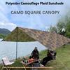 3x5m Outdoor Camouflage Tarp Camping Shelter Sun Shade 210T Waterproof Tent Canopy