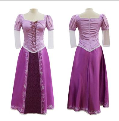[Hosaku Co., Ltd.] Rapunzel Long-haired Princess Adult Costume Cosplay Halloween Princess Dress Women's (L)