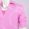 K-Pop Demon Hunter Jinu Cosplay Costume Shaka Boys Devil Boy Group Anime Pink Shirt with Sleeveless Undershirt