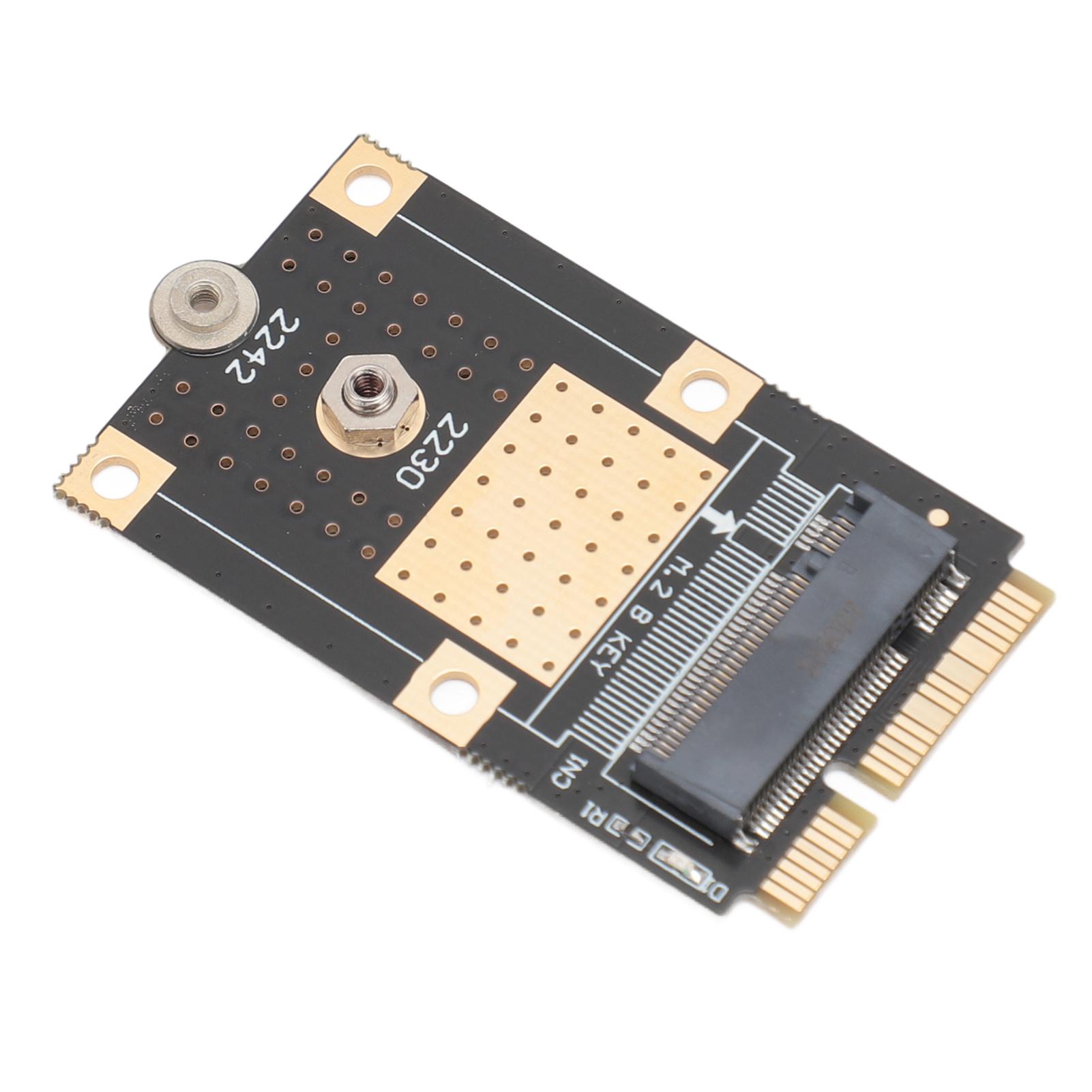 

Адаптер MSATA до M.2 NGFF B Key Велика ємність зберігання Адаптер MSATA до M.2 B Key Конвертер Корпус