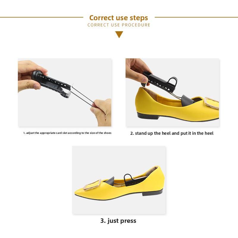 Men's and Women's Plastic Adjustable Shoe Support Last Shaper Shoe Expander Leather Shoes Sports Shoe Support Anti-deformation