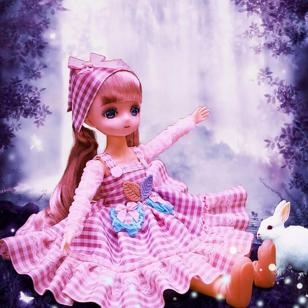 with Clothes 32cm Bjd Doll Spherical Joint Hinged Doll Mini Dolls 1/6 Bjd Dolls  Girls Gifts