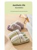 2024 New Women's Plush Winter Cotton Slippers: Thick-Soled, Cozy Indoor Footwear