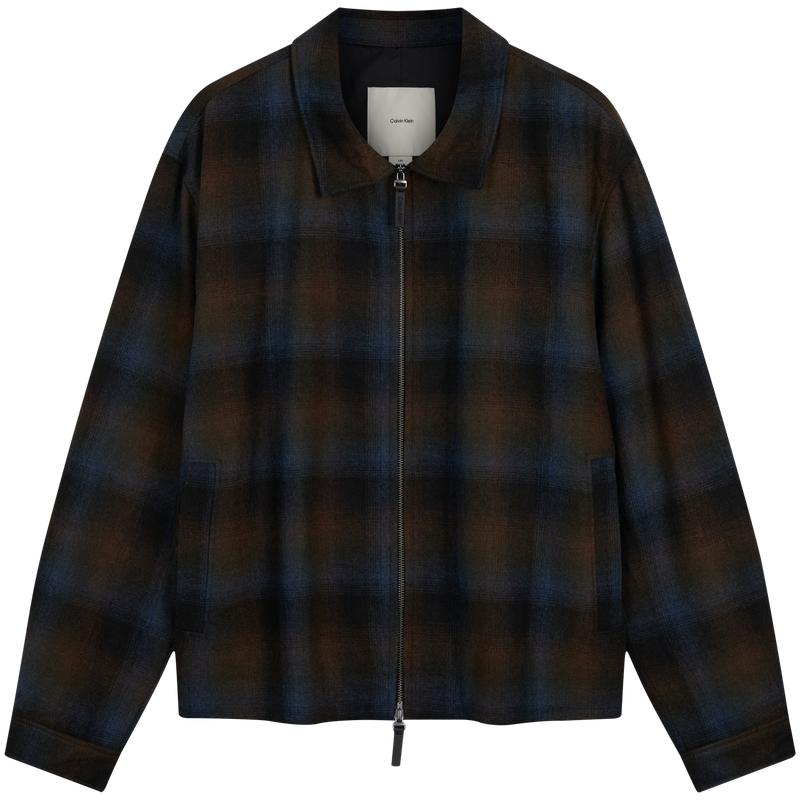 

Calvin Klein Буква Однотонный Универсальный Простой Клетчатый Пиджак Мужской Пиджак 4LD425G M