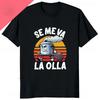 Me Suda El Nabo Women's Short Sleeve Printed T-shirt Funny Spanish Jokes Vintage Soft Casual Tops Women Clothing Graphic Tshirts