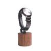1Pcs Wooden C-Shaped Watch Holder Jewelry Organizer Display Stand For Bracelet Ring Earring Watch Display Solidwood Watch Stand