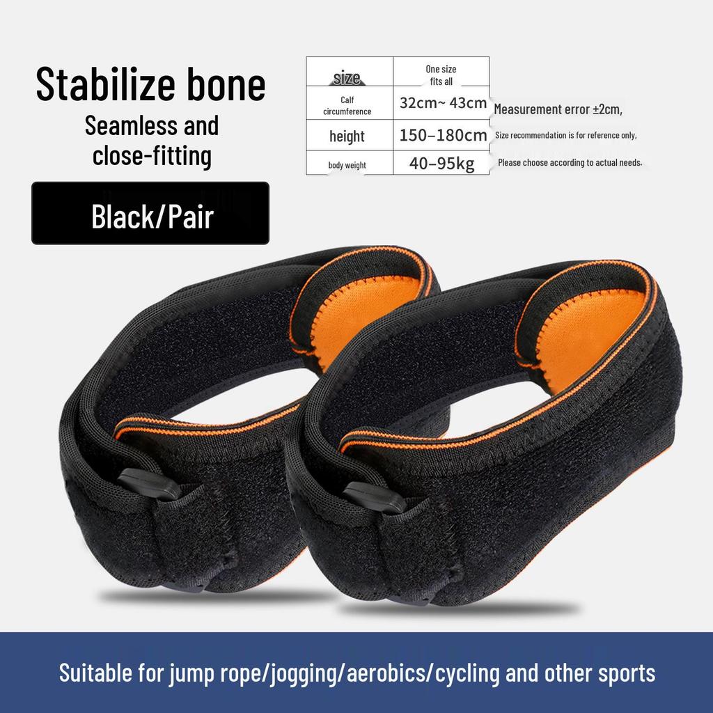 Men's & Women's Patella Strap Knee Brace for Basketball, Running, and Fitness - Compression Support for Injury and Meniscus Protection.