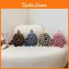 Trendy Cozy Plush Leopard Pattern Kids Backpack Ideal For Preschool Children
