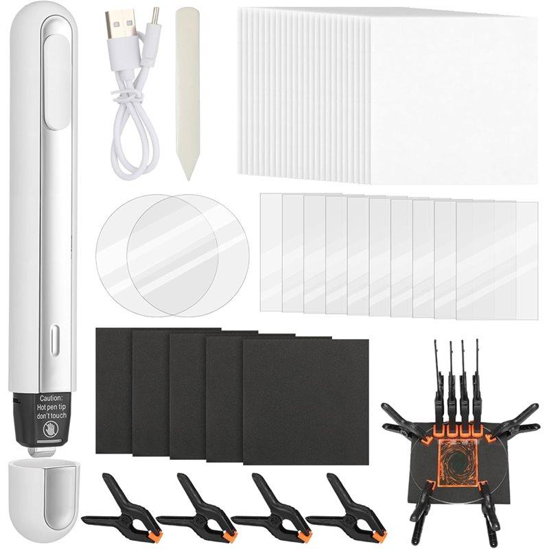 ABGI-Trade Card Flattening Kit, Card Cleaning Kit For TCG Collectors Collectible Cleaning Protect Supplies как