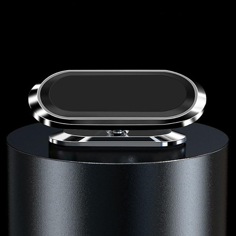 

Универсальный вращающийся на 360 градусов креативный автомобильный телефон навигатор многофункциональный сильный магнитный металлический магнитный кронштейн для автомобильного крепления чёрный