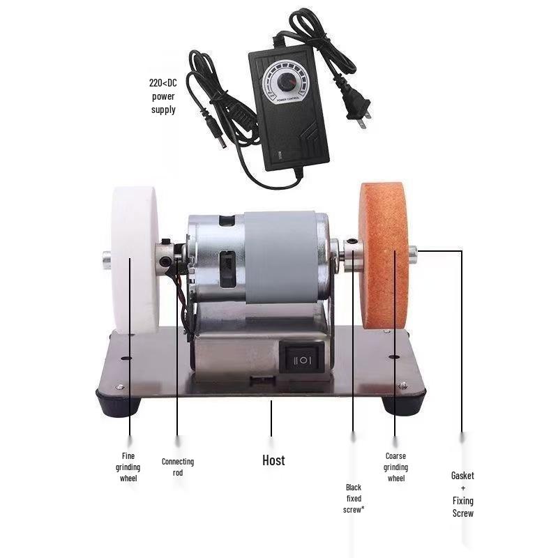Multi-Functional Electric Grinding & Polishing Machine: Desktop Sharpener & Rust Remover.