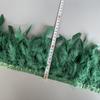 Fluffy Turkey Feathers Trim Fringe Ribbon 10Meters Marabou Feather On Tape Fringes Sewing Trimmings DIY Clothes Dress Decoration