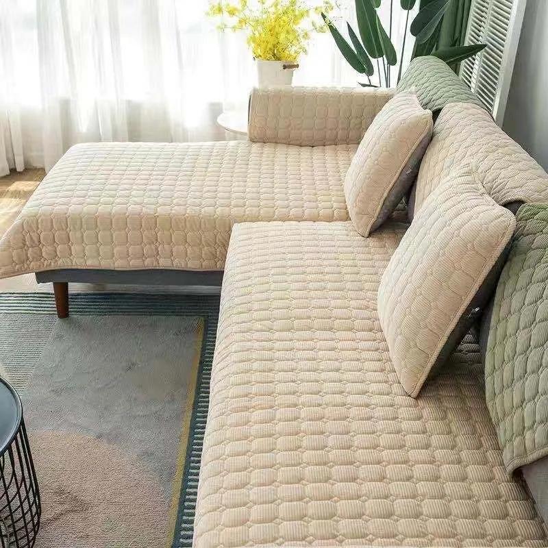 WTEMPO Indoor Plush Sofa Cushion All-season Universal Simple Modern Anti Slip Sofa Cover Universal Cover