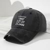 Unisex Adjustable Soft-Top Baseball Cap with "I'm Really Not Funny" Humorous Print - Lightweight, and Stylish for Outdoor Sports