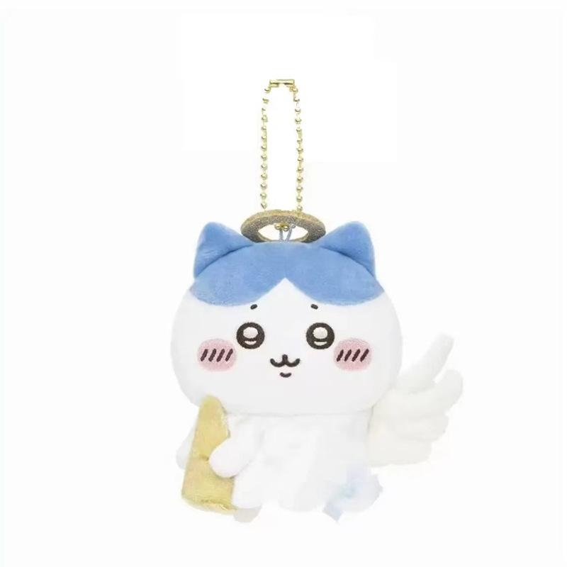 Halloween Angel Flying Mouse Bear 10Cm Pendant Keychain Plush Doll Toy