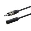 Car Radio Antenna Extension Adapter Cord, 35cm Cable Length for Better Signal Access Improved Reception In Remote Areas