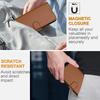 For TECNO Camon 40 Premier 5G Wallet Case with Strap Carbon Fiber Texture Leather Mobile Cover