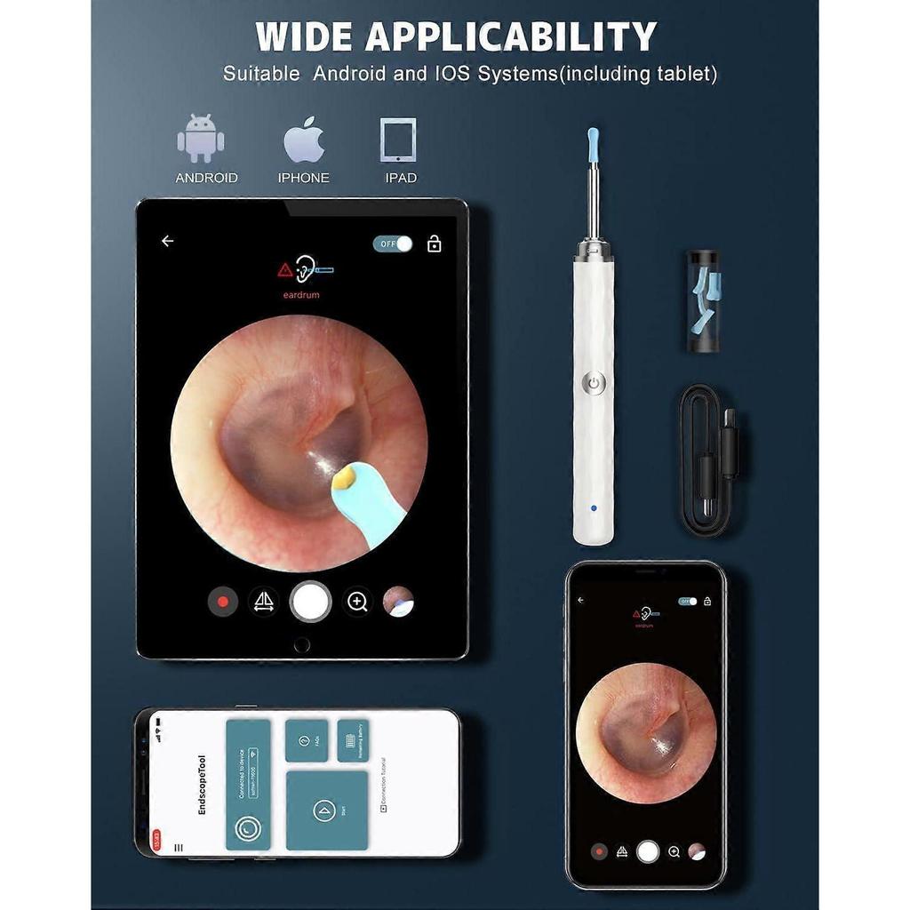 2025 Latest Model  Ear Wax Removal, Ear Cleaner with Camera and Light, Ear Wax